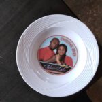 9" Striped Plate