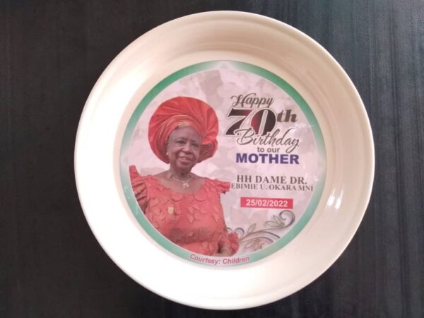 14" Round Plain Tray